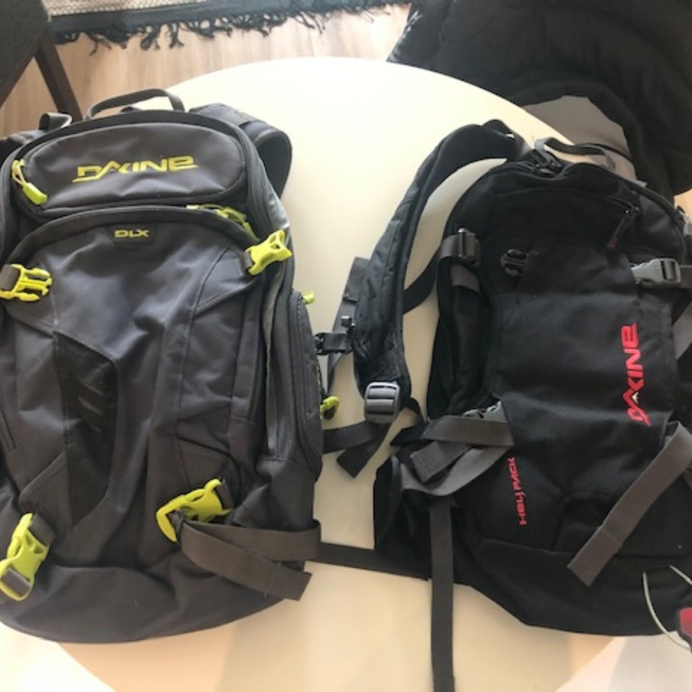 Dakine DLX and Dakine Heli